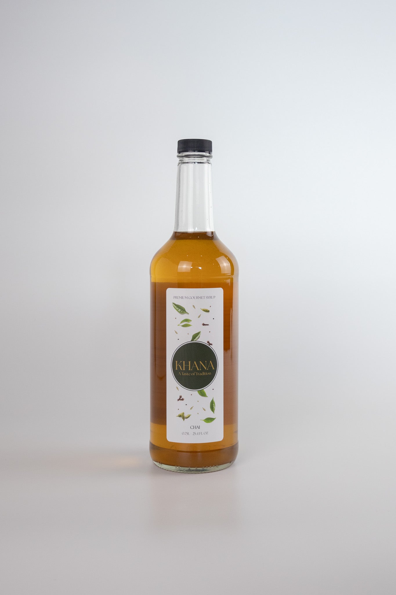 Khana Chai All-Natural Syrup 750mL glass bottle