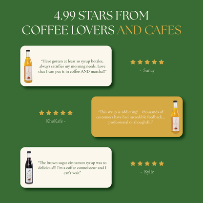 Khana syrup customer reviews graphic